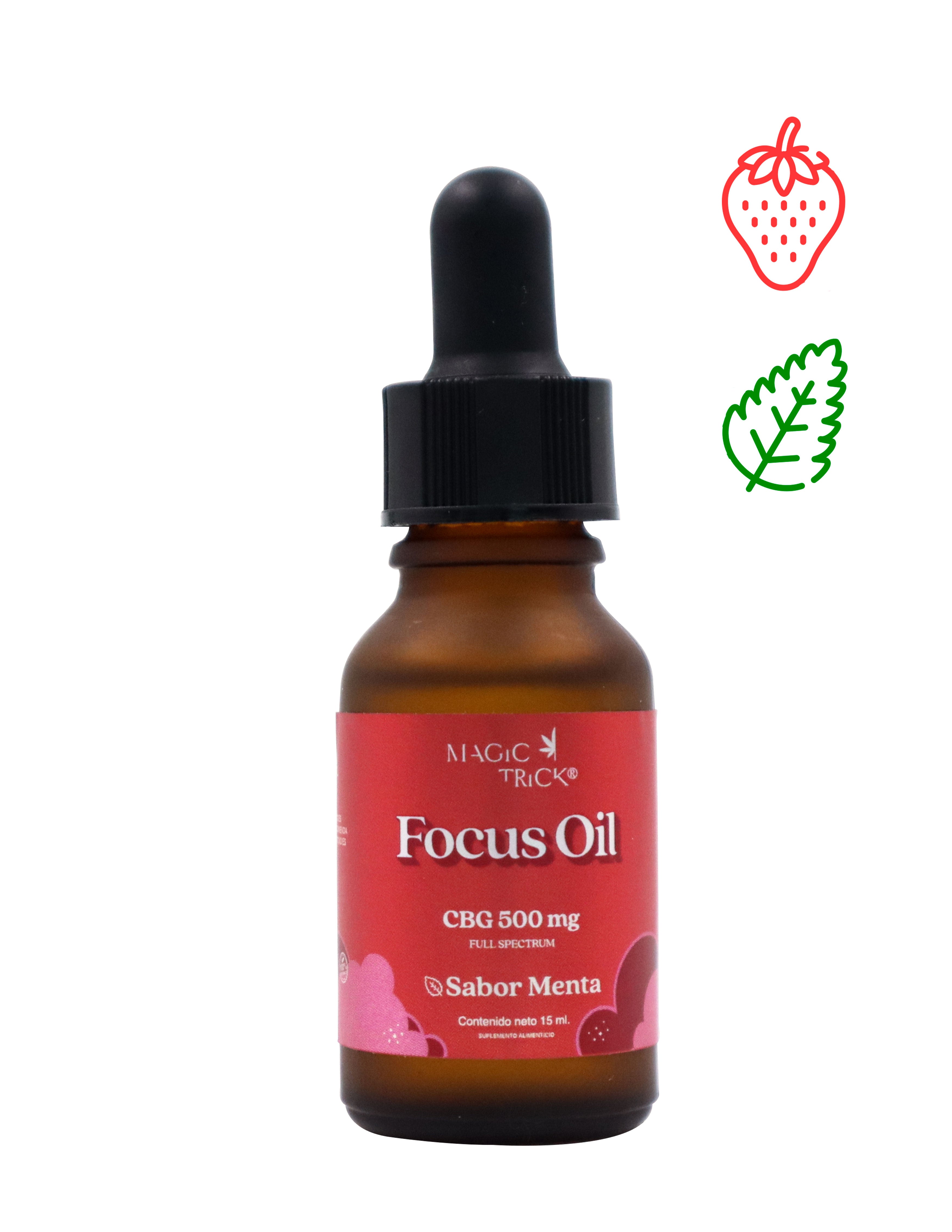 Focus Oil CBG 500 mg