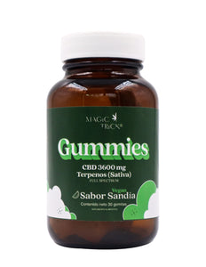 Vegan Gummy Squares CBD 3600 mg (Sativa)