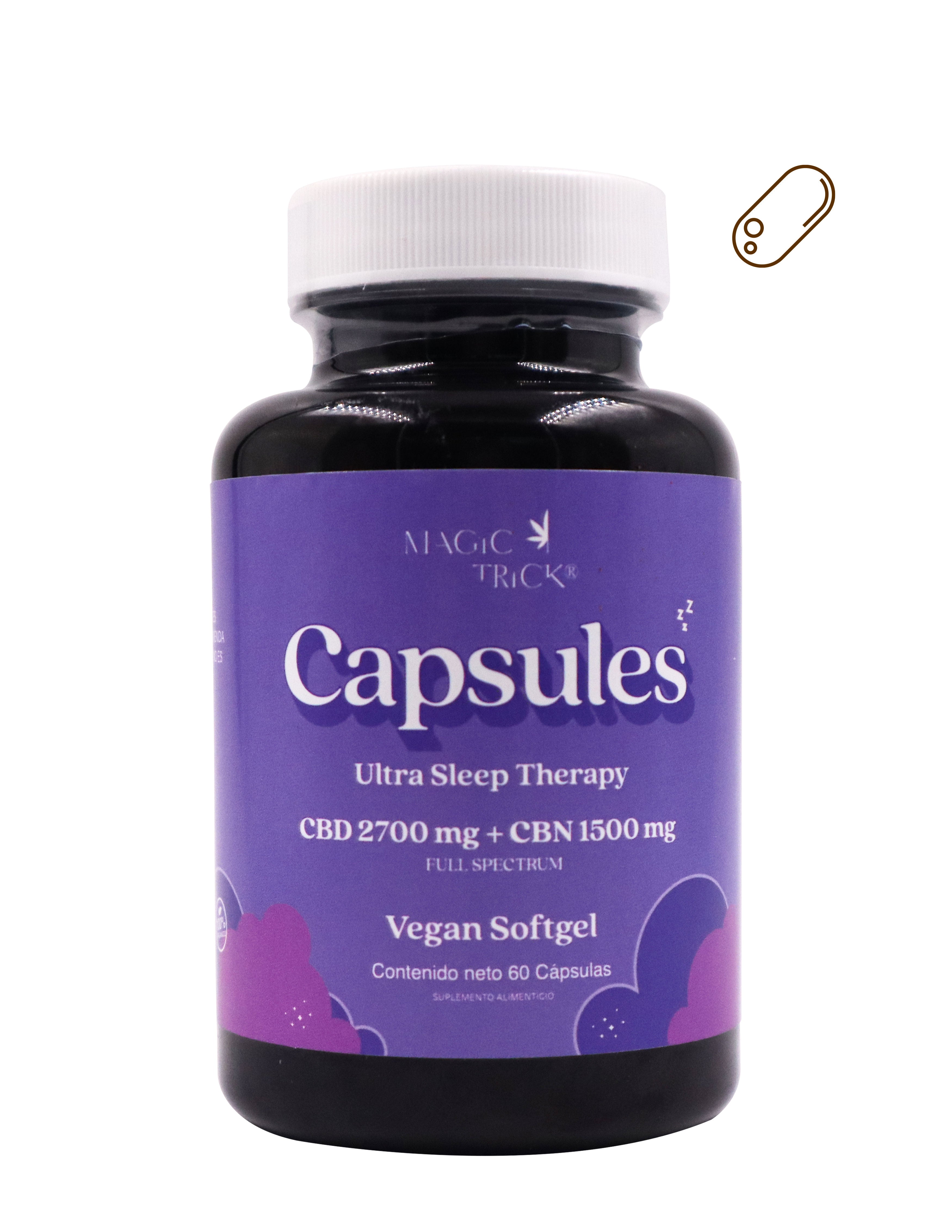 Ultra Sleep Therapy Capsules CBD + CBN
